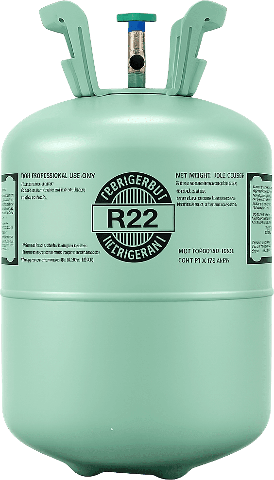 R-22 30 lb virgin refrigerant cylinder - Delta Refrigerants