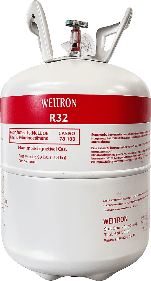 R-32 20 lb refrigerant cylinder - Delta Refrigerants