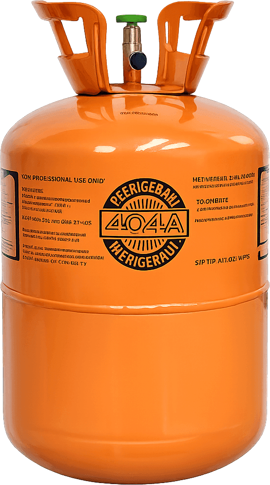 R-404A 24 lb commercial refrigeration cylinder - Delta Refrigerants