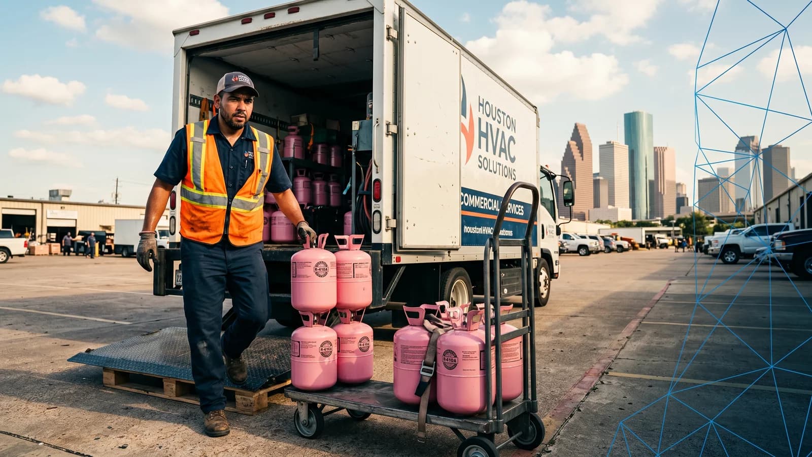 Same-Day Houston Refrigerant Delivery - How It Actually Works
