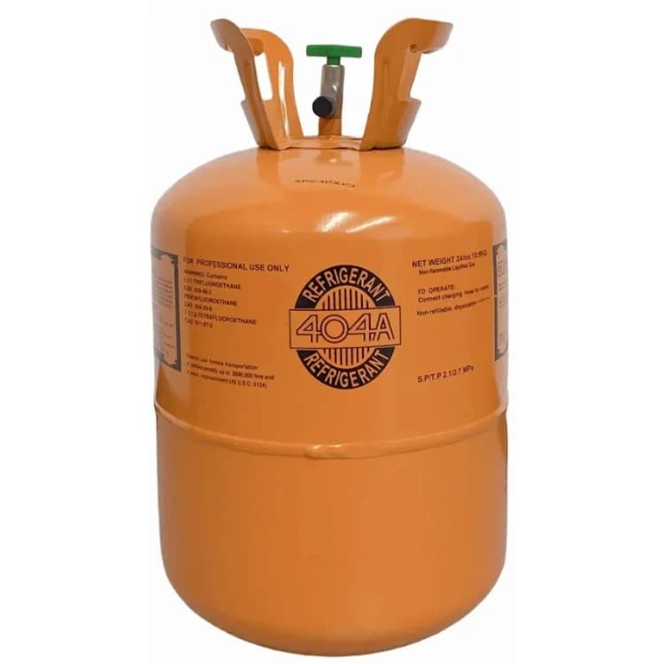 R-404A 24 lb commercial refrigeration cylinder - Delta Refrigerants